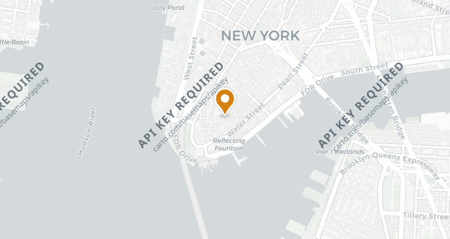 Map showing Delmonico's Restaurant