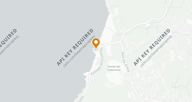 Map showing Fortaleza Do Guincho
