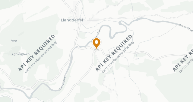 Map showing The Bryntirion Inn