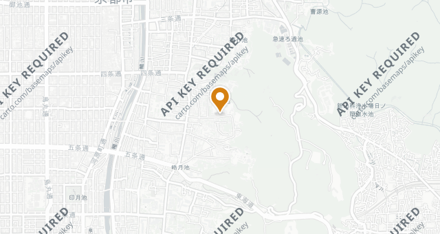 Map showing Sanso Kyoyamato