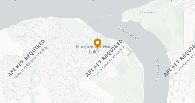 Map showing Corks Restaurant & Wine Bar
