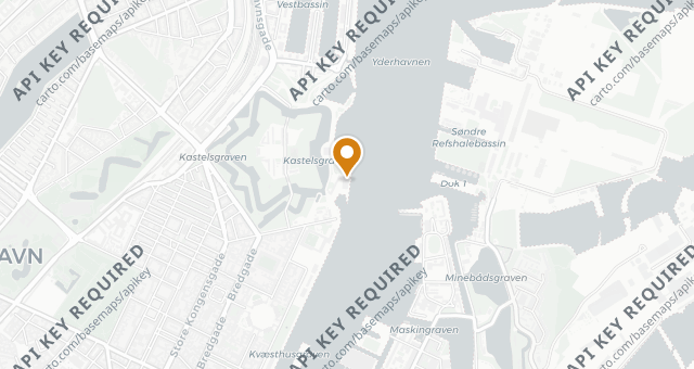 Map showing Seaside Toldboden