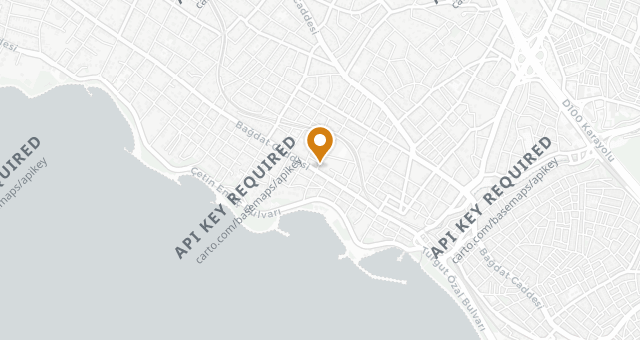 Map showing Allen Kitchen & Cocktail