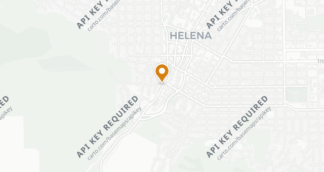 Map showing Mediterranean Grill