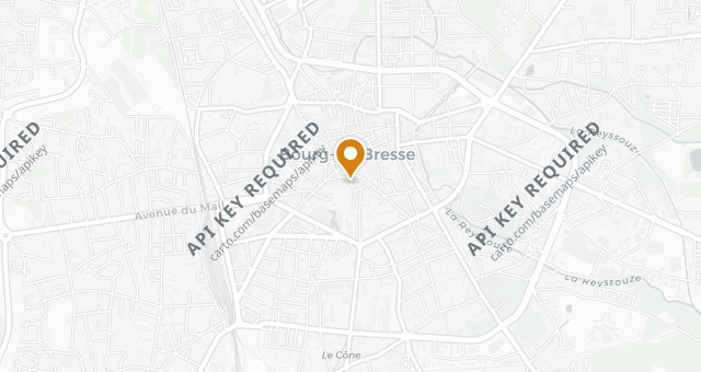 Map showing Scratch Restaurant
