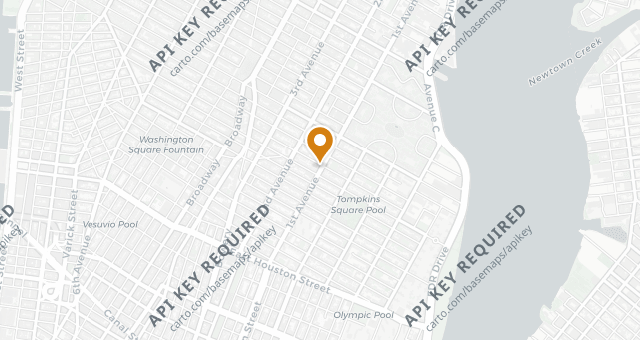 Map showing Momofuku Ssäm Bar