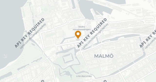 Map showing Malmö Saluhall