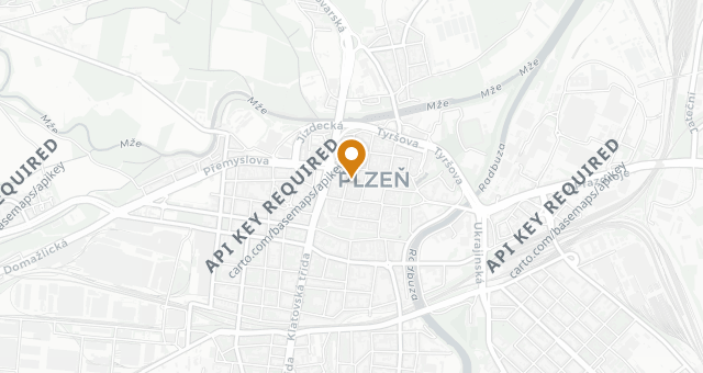 Map showing ŠTIPEC