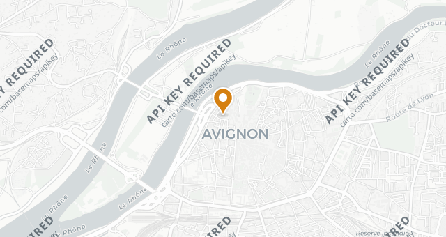 Map showing Le Goût du Jour