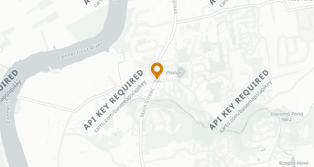 Map showing 2 Hopewell Bistro