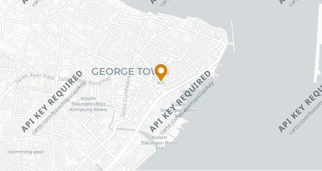 Map showing Bridge Street Prawn Noodle