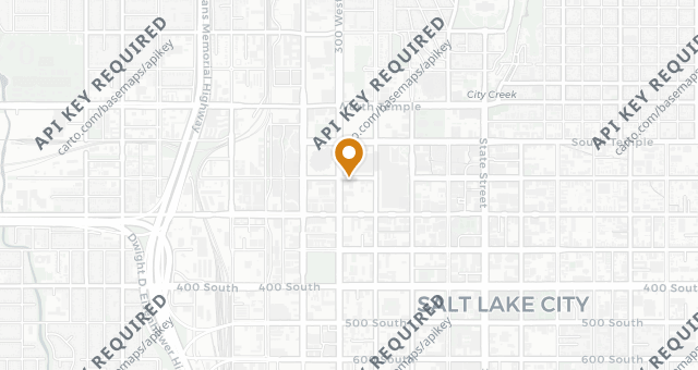 Map showing STK Salt Lake City