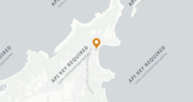 Map showing Le Bistrot de Cancale