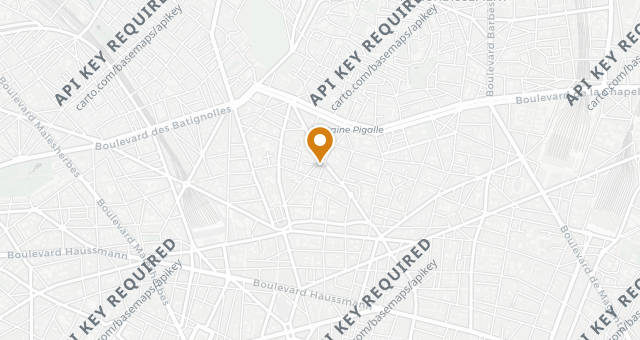 Map showing Benjamin Schmitt Restaurant