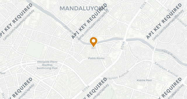Map showing Pilya's Kitchen