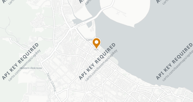 Map showing Bali Hai Seafood Market