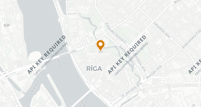 Map showing 3 Chefs