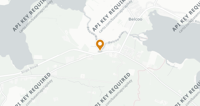 Map showing MacNean House