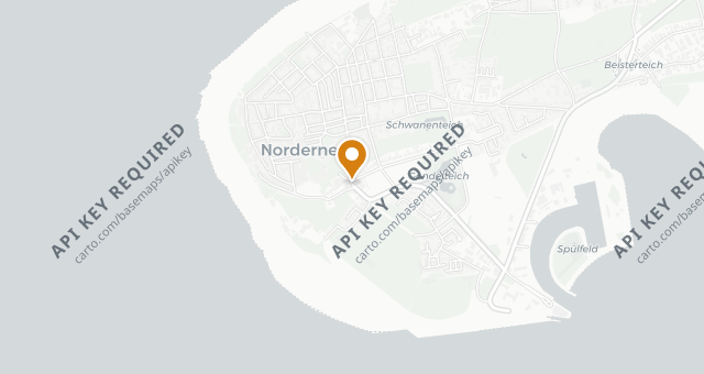 Map showing La Mer