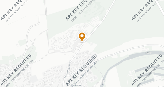 Map showing Haus Gerbens