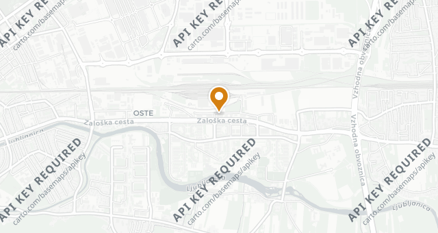 Map showing Gostilna, pizzerija in bar Jurman