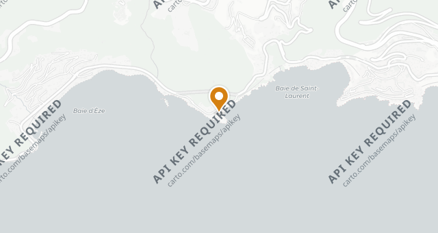Map showing La Table du Cap Estel