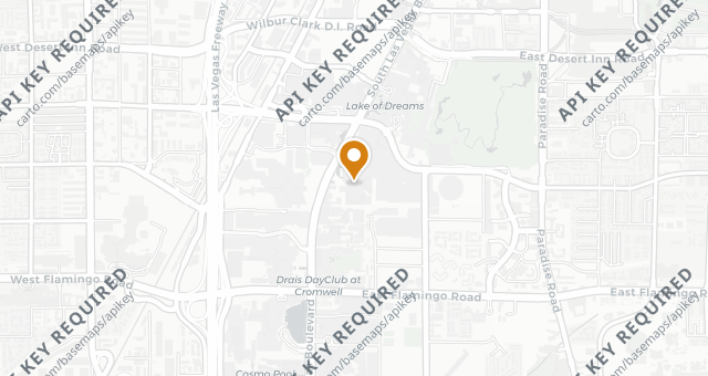 Map showing Mott 32 at The Venetian Resort Las Vegas