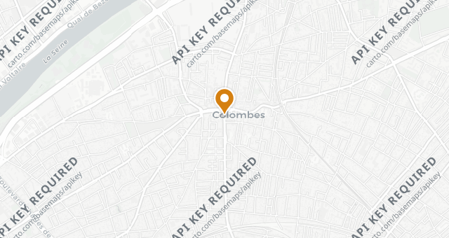 Map showing Chez Mimi
