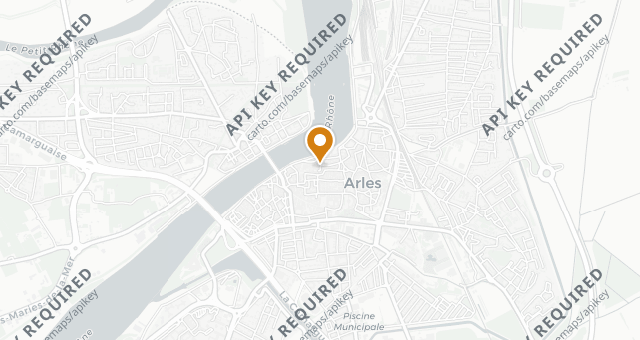 Map showing L'Arlatan