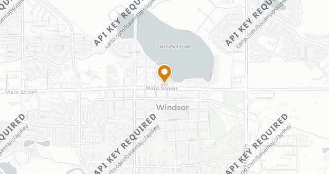 Map showing Chimney Park Restaurant & Bar