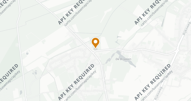 Map showing 't Pure Genot