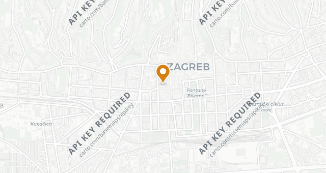 Map showing Beštija