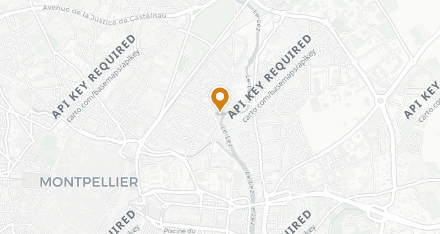 Map showing La Réserve Rimbaud