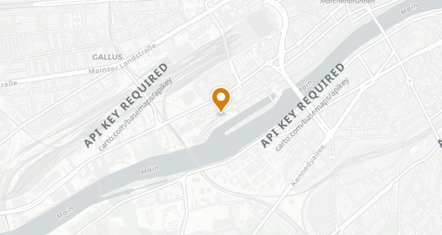 Map showing Cron am Hafen