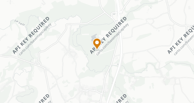 Map showing Mathieu Kergourlay - Château de Boisgelin