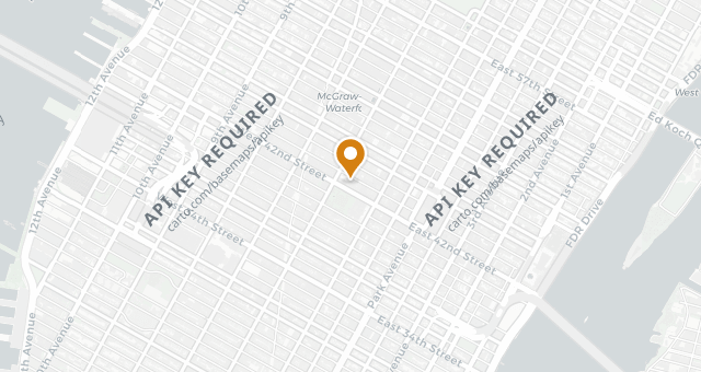 Map showing STK NYC - Midtown