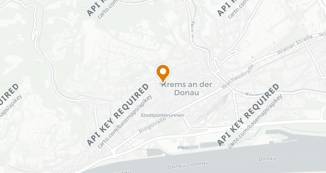 Map showing Zum Kaiser von Österreich