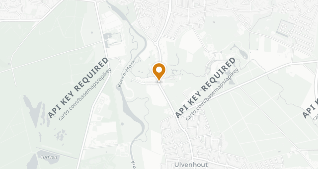 Map showing Restaurant Uijttewaal