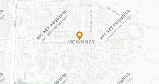Map showing Rick's Chophouse