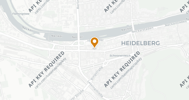Map showing Qube Restaurant Bergheim
