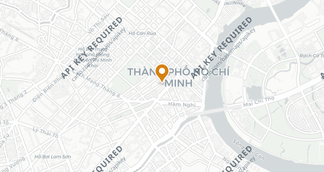 Map showing Xôi Gà Number One