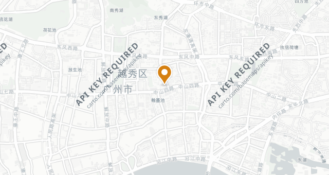 Map showing Ease (Yuexiu)