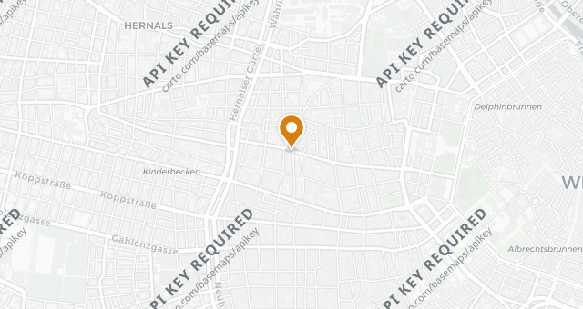 Map showing Materia Restaurant