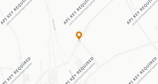 Map showing L' Artigliere Ristorante con Locanda