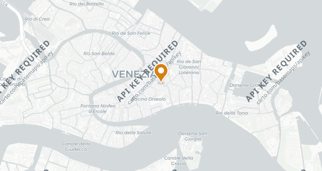 Map showing Ristorante Do Forni