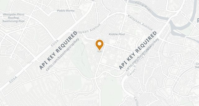 Map showing Terraza Martinez