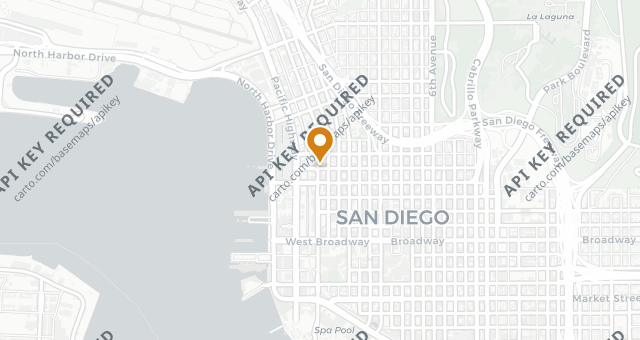 Map showing Craft & Commerce