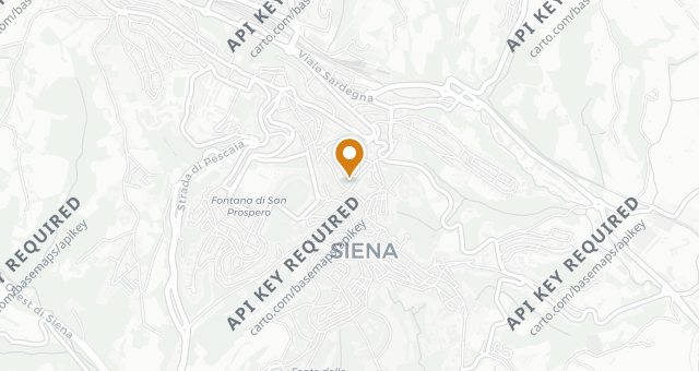 Map showing Campo Cedro