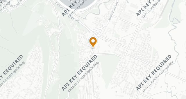 Map showing Little Coyote