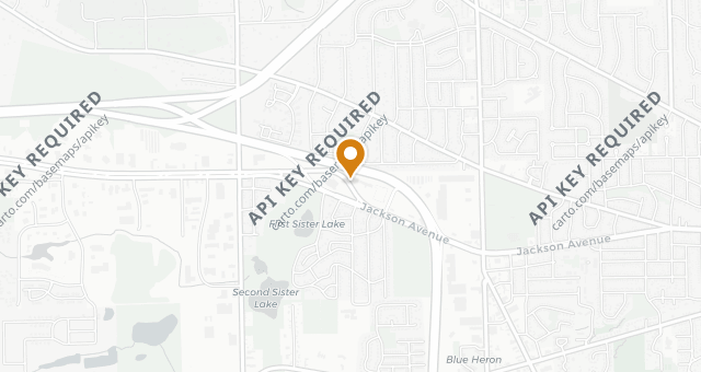 Map showing Weber's Restaurant